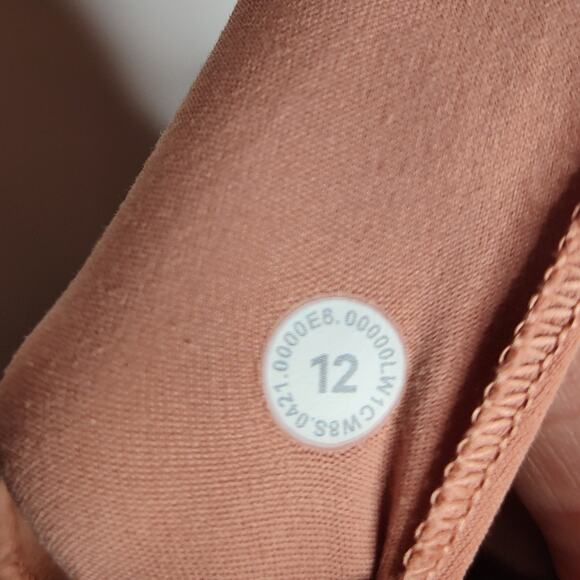 Lululemon Athletica Align Tank in pink savannah size 12 missing inserts - Picture 4 of 8